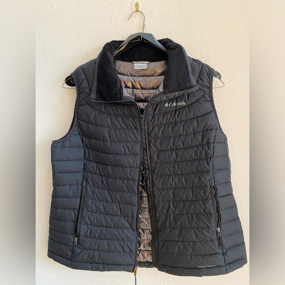 Columbia Black Vest - Omni Heat